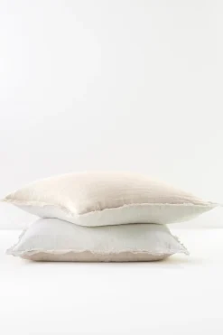 Soft Surroundings Adrina Reversible Euro Sham><noscript><img width=