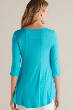 Soft Surroundings Amelia A-Line Tunic><noscript><img width=