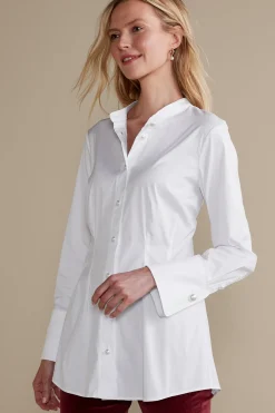 Soft Surroundings Amia Shirt><noscript><img width=