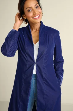 Soft Surroundings Aria Velvet Jacket><noscript><img width=