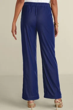Soft Surroundings Aria Velvet Wide Leg Pants><noscript><img width=