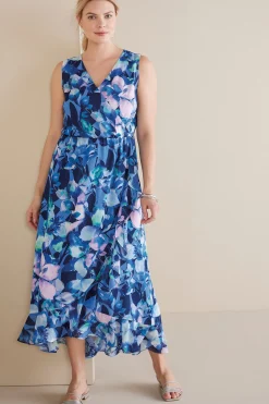 Soft Surroundings Ashlyn Maxi Dress> patterned|maxi
