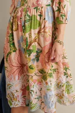 Soft Surroundings Bellicia Embroidered Midi Dress><noscript><img width=