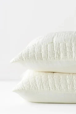 Soft Surroundings Blanche Voile Euro Sham> pillowcases & shams