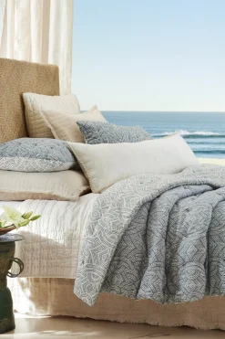 Soft Surroundings Blanche Voile Euro Sham><noscript><img width=