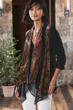 Soft Surroundings Castle Garden Jacket><noscript><img width=