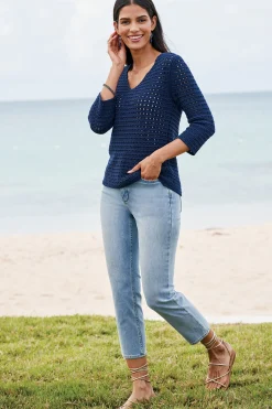 Soft Surroundings Estrella Sweater><noscript><img width=