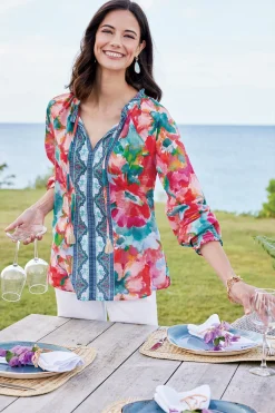 Soft Surroundings Evalina Top><noscript><img width=