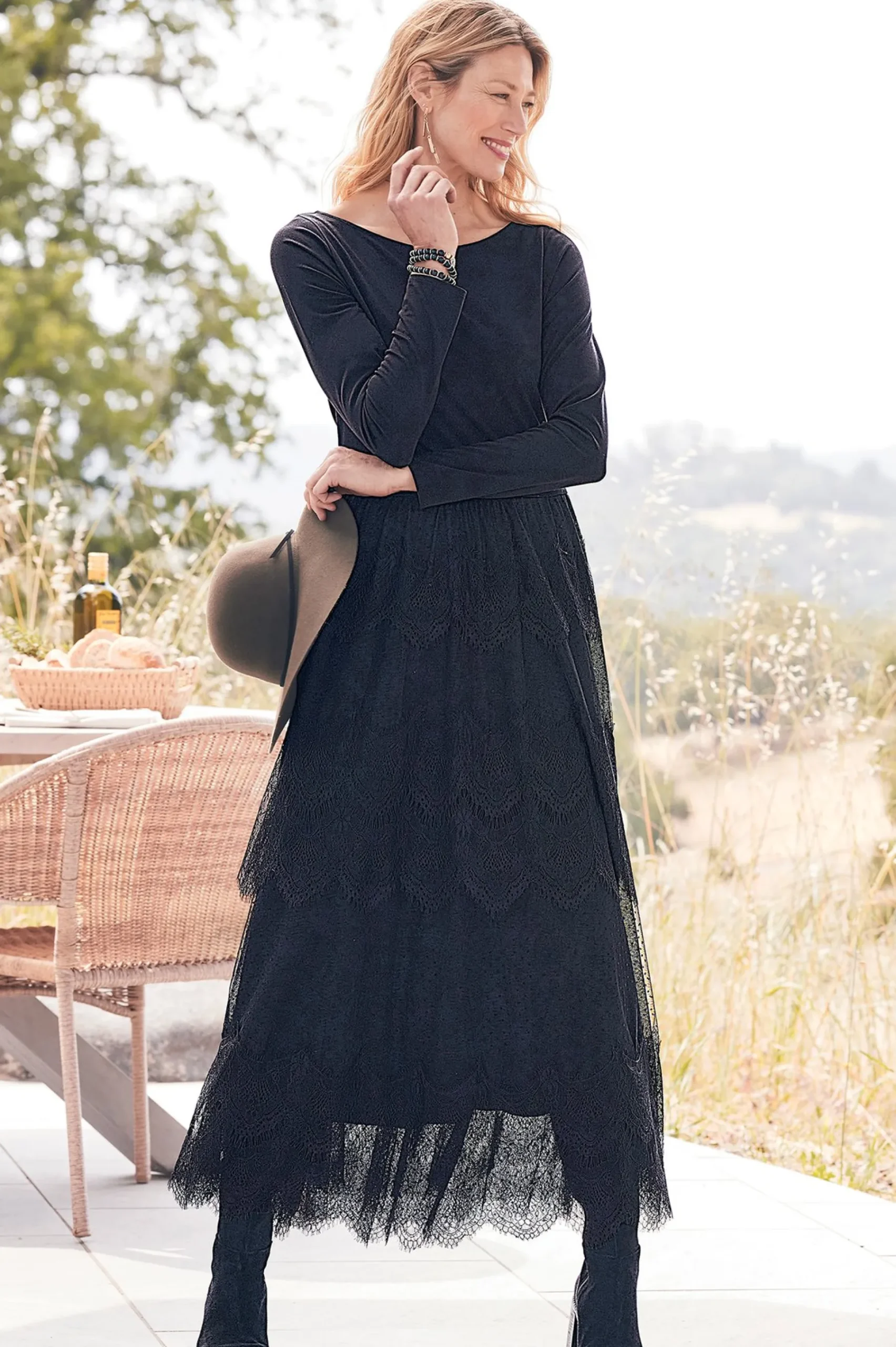 Soft Surroundings Frederica Dress> between season|forever favorites