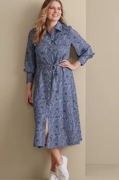 Soft Surroundings Irina Dress> between season|casual