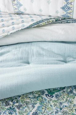 Soft Surroundings Ivy May Reversible Gauze Comforter> comforters