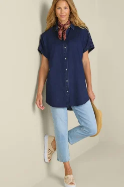 Soft Surroundings Je Veux TENCEL Shirt> Everyday Styles|Vacation Shop