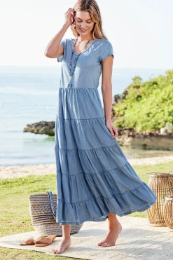 Soft Surroundings Kara TENCEL™ Dress><noscript><img width=