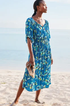 Soft Surroundings La Blanca Fiji Coverup Dress><noscript><img width=