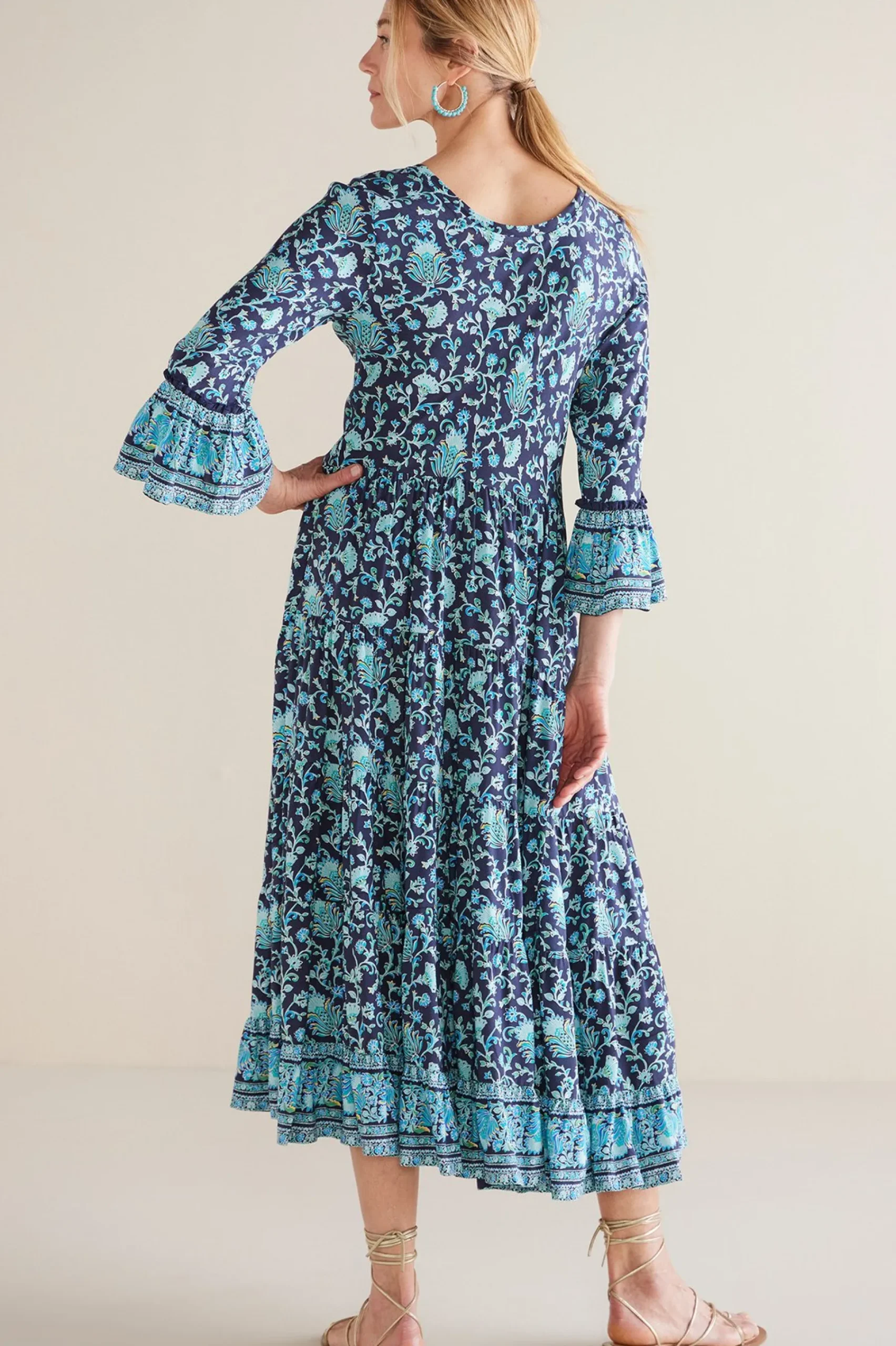 Soft Surroundings Lily Midi Dress> Feminine Flourish|forever favorites