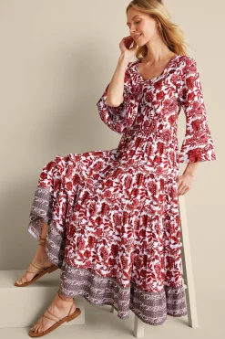 Soft Surroundings Lily Midi Dress><noscript><img width=
