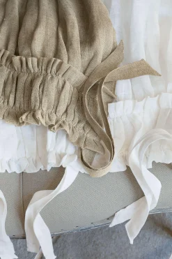 Soft Surroundings Linen Balloon Drapery Panel> Window Coverings