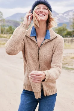 Soft Surroundings Lyla Teddy Cardigan><noscript><img width=