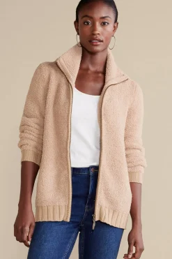 Soft Surroundings Lyla Teddy Cardigan><noscript><img width=