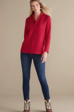 Soft Surroundings Macie Pullover> Everyday Styles|long sleeve