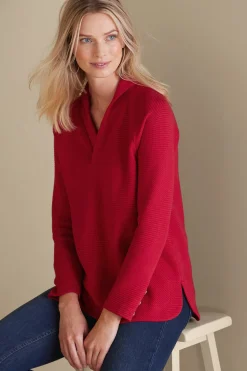 Soft Surroundings Macie Pullover><noscript><img width=