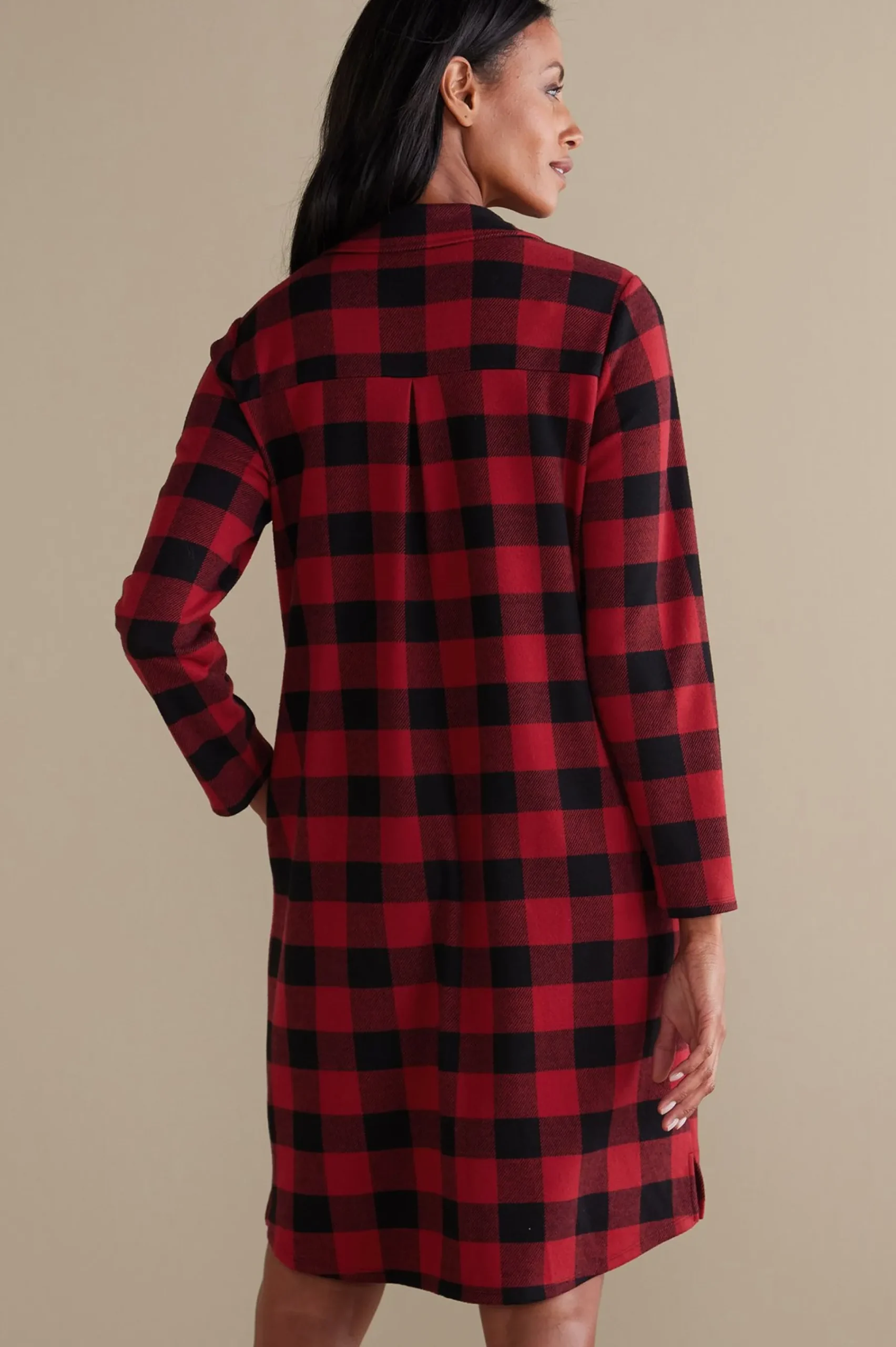 Soft Surroundings Mad About Plaid Sleep Dress> Sleepwear & Lounge