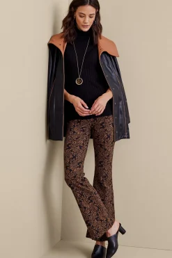 Soft Surroundings Mara Jacquard Pants><noscript><img width=