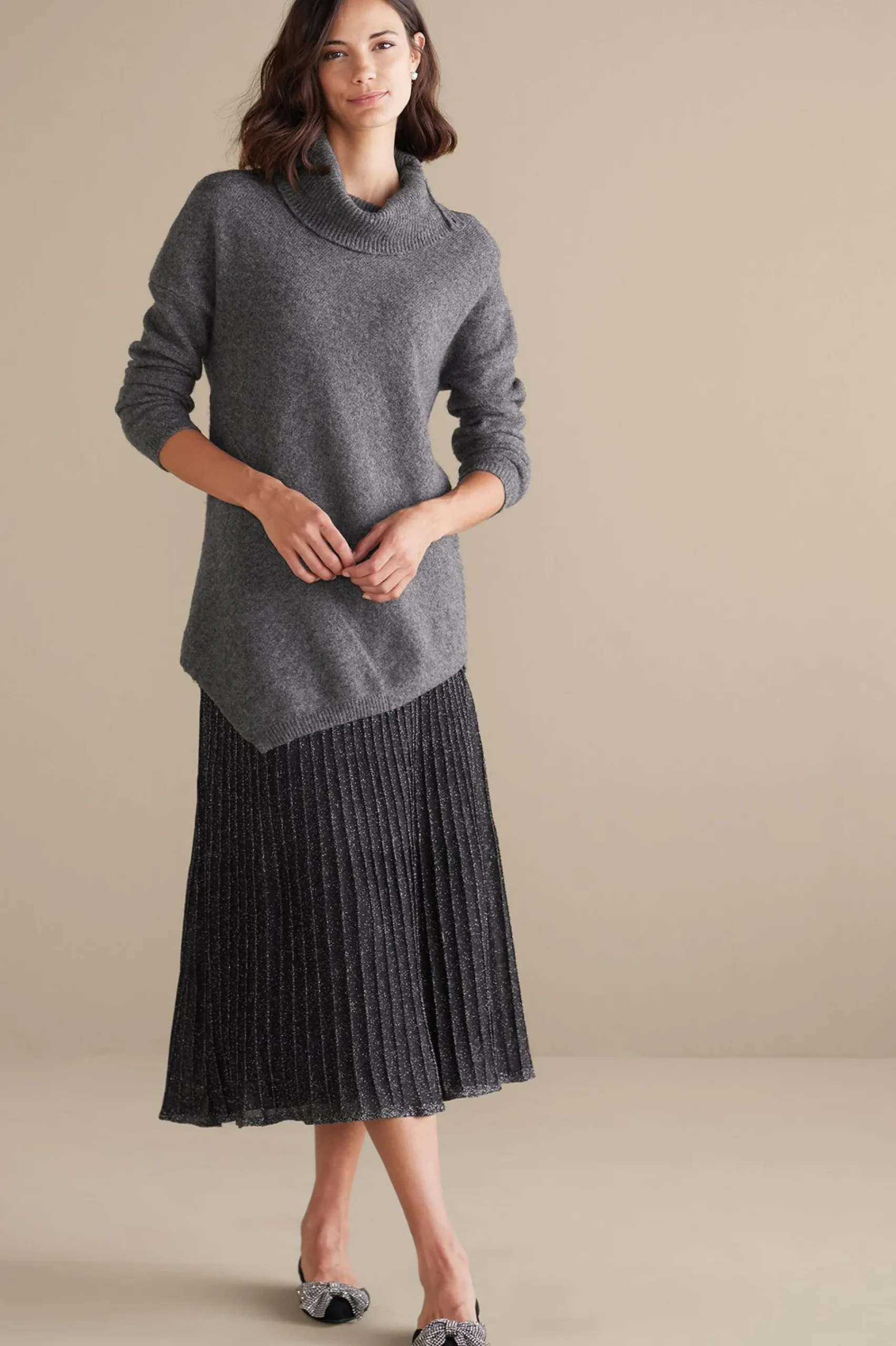 Soft Surroundings Maxine Sweater> Sweaters & Cardigans|long sleeve