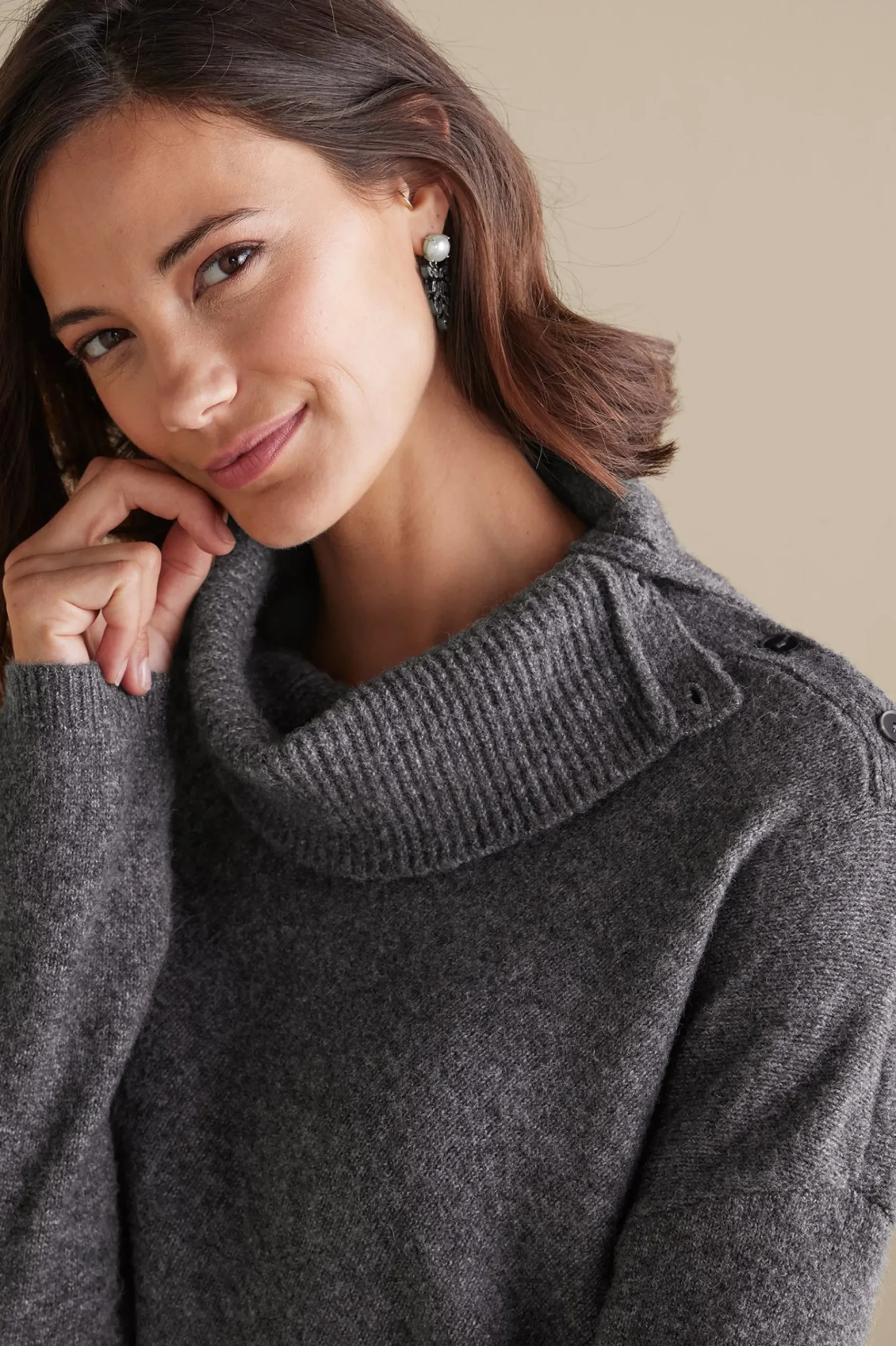Soft Surroundings Maxine Sweater> Sweaters & Cardigans|long sleeve
