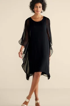 Soft Surroundings Morlaix Silk Dress><noscript><img width=