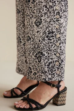 Soft Surroundings Oceo Gauze Wide-Leg Pants><noscript><img width=