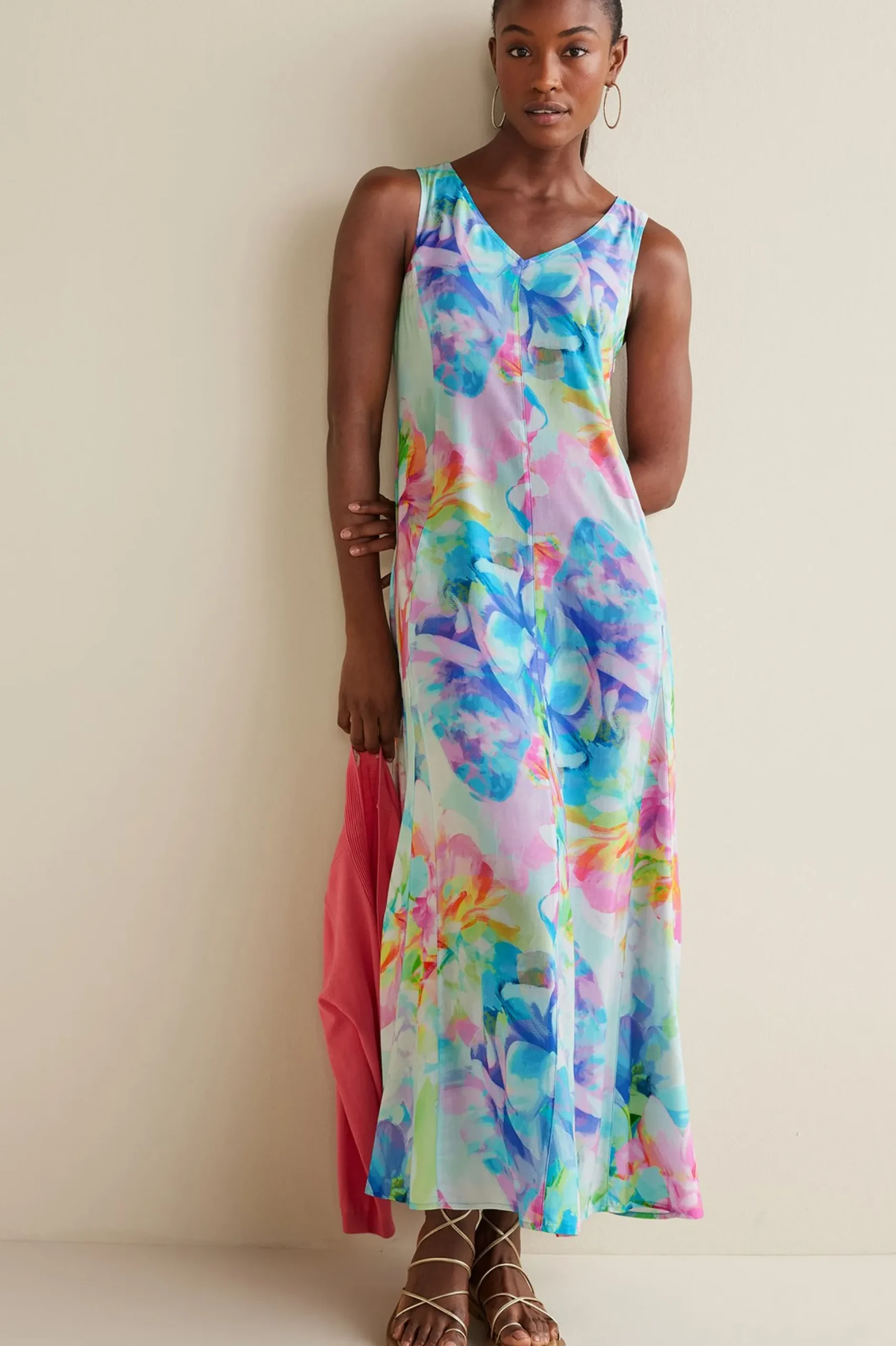Soft Surroundings Petites Brenda Maxi Dress> The Floral Shop|Dresses