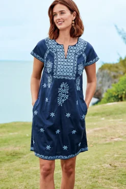 Soft Surroundings Petites Davina Short Dress><noscript><img width=