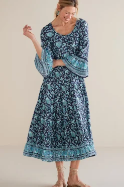 Soft Surroundings Petites Lily Midi Dress> Feminine Flourish|Dresses