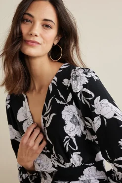 Soft Surroundings Petites Penelope Long Sleeve Jumpsuit><noscript><img width=