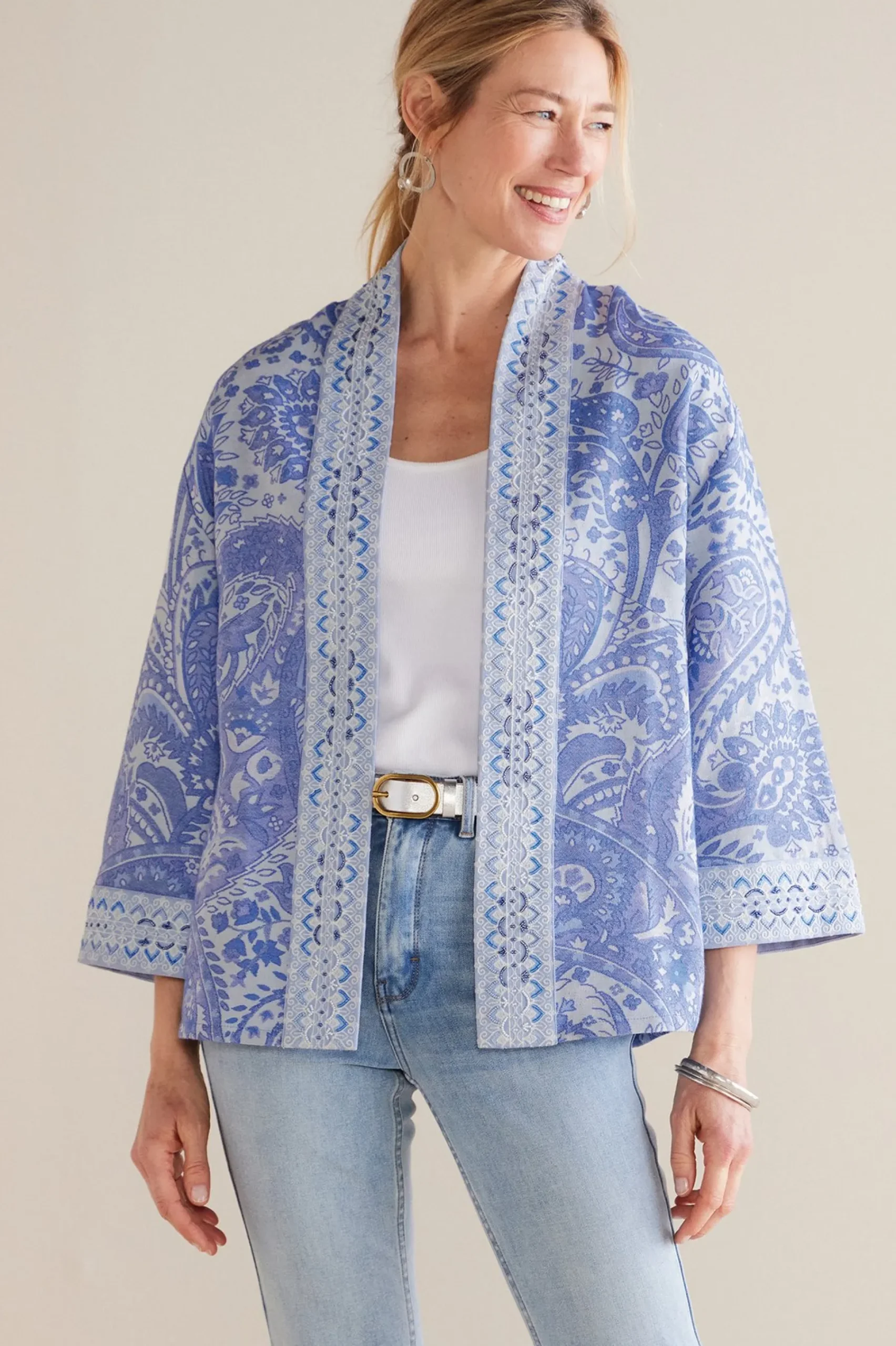 Soft Surroundings Petites Verrado Jacket> Global Artistry|Jackets & Coats