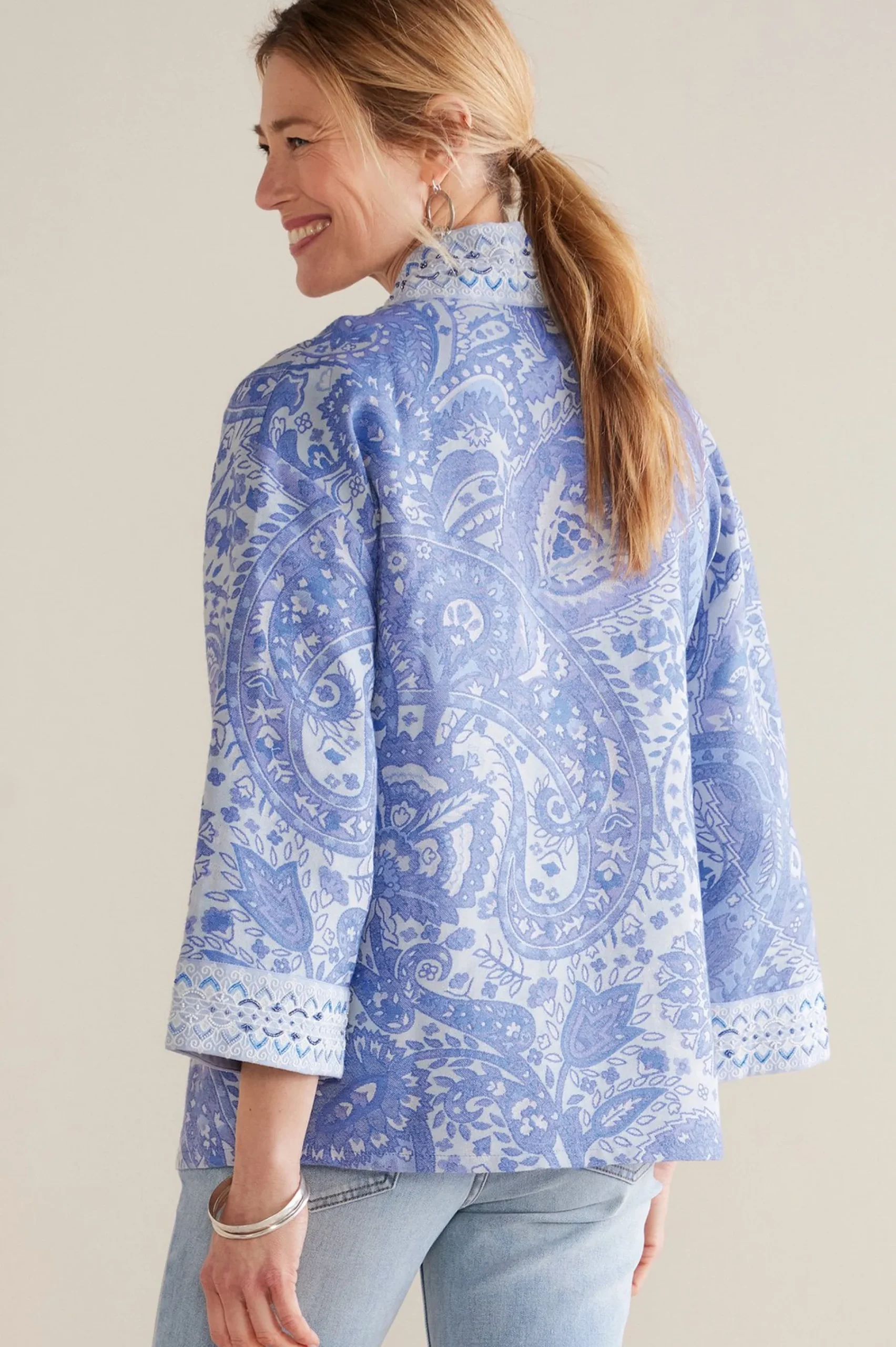 Soft Surroundings Petites Verrado Jacket> Global Artistry|Jackets & Coats