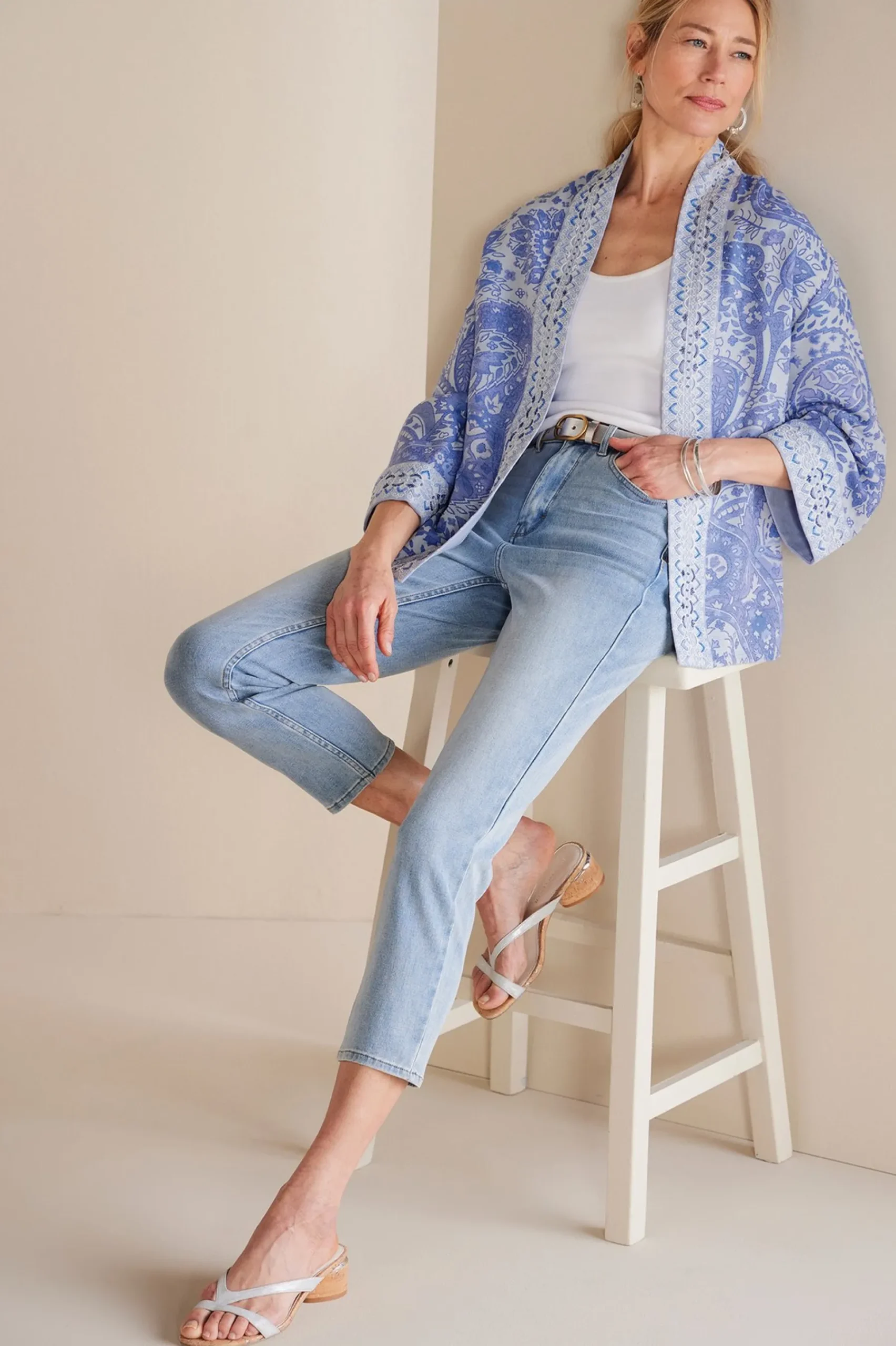 Soft Surroundings Petites Verrado Jacket> Global Artistry|Jackets & Coats