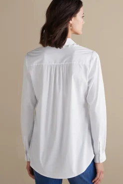 Soft Surroundings Rania Pearl Shirt><noscript><img width=