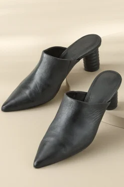 Soft Surroundings Sanctuary Swag Textured Heel Slide> slides & mules