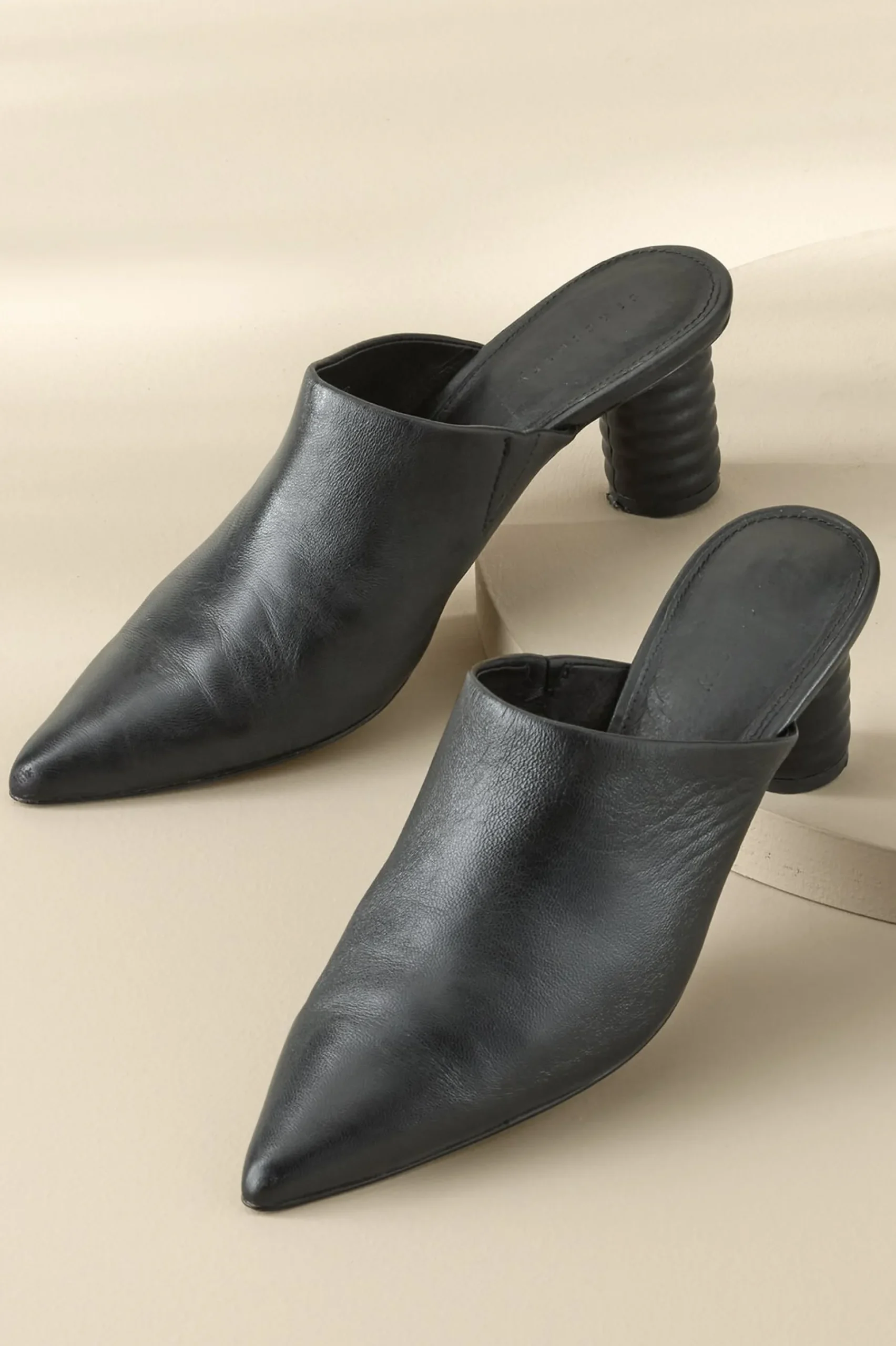 Soft Surroundings Sanctuary Swag Textured Heel Slide> slides & mules