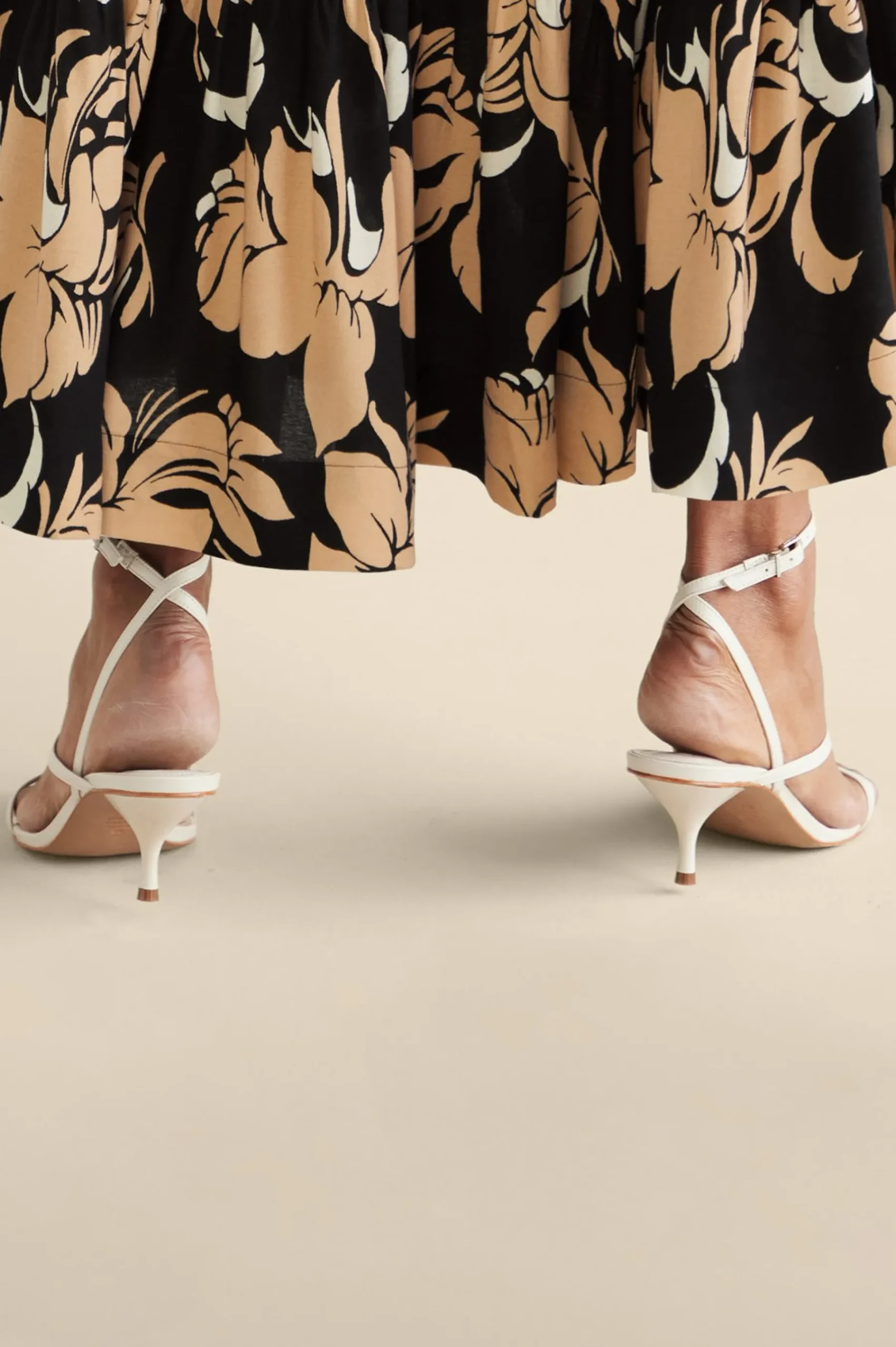 Soft Surroundings Schutz Helene Kitten Heel Sandal> sandals