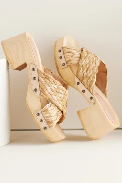 Soft Surroundings Seychelles Warm Waters Clog> heels|wedges