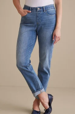 Soft Surroundings The Ultimate Denim Relaxed Straight Jeans> Everyday Styles