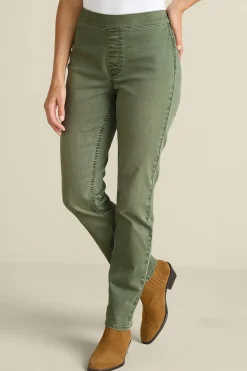 Soft Surroundings Ultimate Denim Pull-On Slim Leg Jeans> Everyday Styles|Wear Now Styles