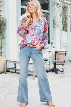 Soft Surroundings Ultimate Denim Wide Leg Jeans> Everyday Styles|Wear Now Styles
