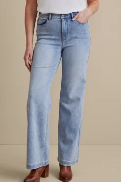 Soft Surroundings Ultimate Denim Wide Leg Jeans> Everyday Styles|Wear Now Styles