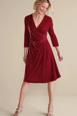 Soft Surroundings Velvet Hyannis Dress> Feminine Flourish|EVelvet Styles