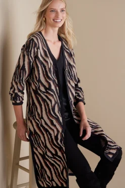 Soft Surroundings Veronica Jacquard Cardigan> Sweaters & Cardigans
