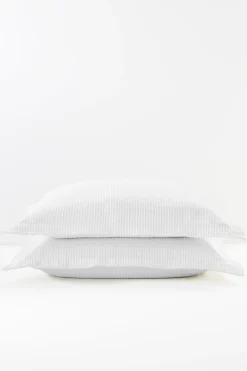 Soft Surroundings Waffle Matelassé Euro Sham><noscript><img width=